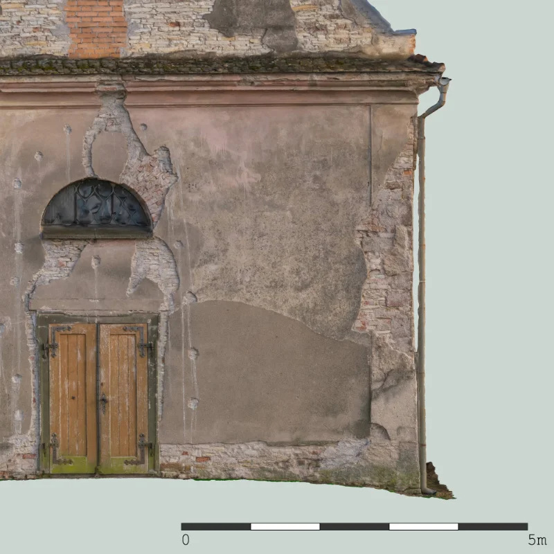 Ortofoto fasády